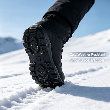 Custom Rubber Outsole Anti Slip Low Temperature Resistant for Ski Boot Snowboard Boot Outdoor Winter Footwear Wholesale OEM