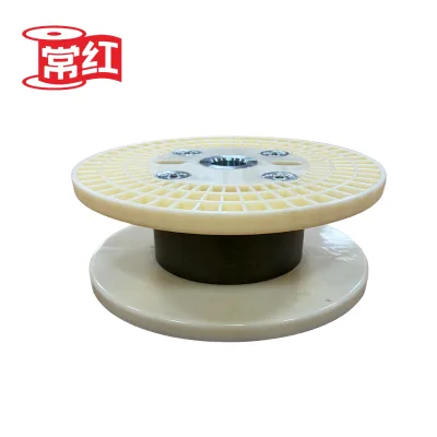 PN400 Heavy Duty Process Plastic Bobbin with Steel Barrel Adjustable Barrel Length for Industrial Wire Winding