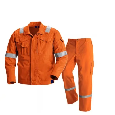 Long Sleeve Anti Static Workwear for Spring Autumn Reflective Labor Protection Clothing for Factory Workshops
