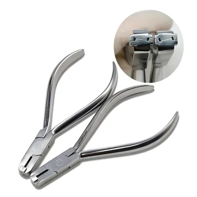 Orthodontic Bilateral Z-Curve Stainless Steel Z-Shaped Bending Step-Curve Step Pliers Z-bend Forming Instrument