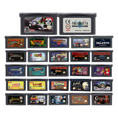 USA FC GAMES 150 in 1 Final Fantasy I & II-Dawn of Souls F1 2002 the Sun God's Wrath Game Cartridge Cart for gba Gameboy Advance