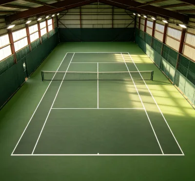 Professional Anti-slip Shock Absorption PVC Sports Flooring for Tennis Courts Indoor Use Durable Waterproof
