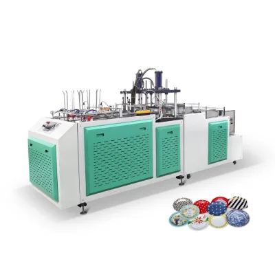 MSL600Y China Disposable Multi-colored Beautiful Circle Paper Plates Making Machine Fully Automatic
