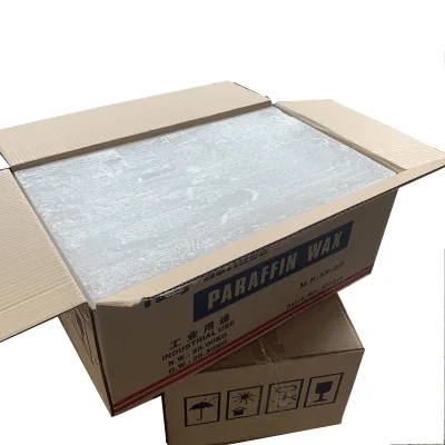 Paraffin Wax Factory Supply 25cm Height square Paraffin Wax in Box for Candle Making