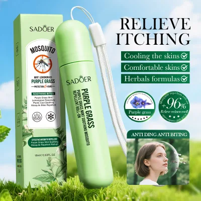 OEM Sadoer Soothing Roll on Gel with Comfrey for Redness Treatment and Skin Barrier Care with Refreshing Formula 18ml