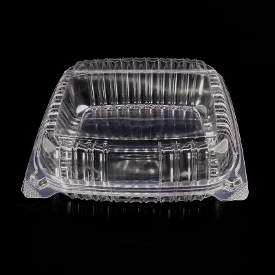 Wholesale Transparent Cake Boxes Small Plastic Packaging for Cake Sandwich Pillow Biscuit 0.3mm Thick Box