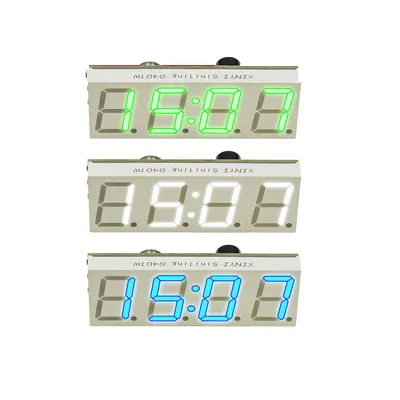 WiFi timing clock module + BT audio player automatic clock DIY digital electronic clock wireless network timing