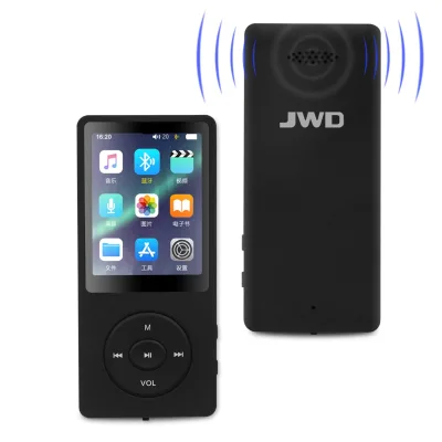 Mp4 Player 2.4" Screen Portable Music Player with Speaker Lossless Sound with FM Radio, Voice Recorder, Supports up to 128GB