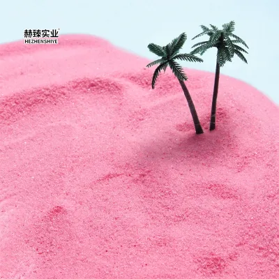 Red/Yellow/Blue 80-120 Mesh Fine Natural Sand Bottled Colored Sand for Painting Sand Artworks Kids