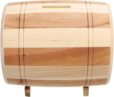 Wooden Piggy Bank Children's Piggy Bank Cash Souvenirs Fun Piggy Bank Unbreakable Children's Room