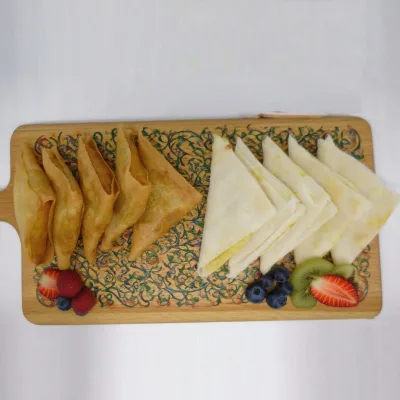 Halal IQF Frozen Vegetable Curry Spring Rolls & Samosas Ready to Fry OEM Customization Available From China Factory