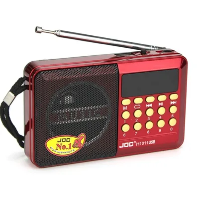 2017 New Arrival Eletree JOC Mini Portable Radio H011U Al-Quran Mp3 Player Pocket Radio Easy-carried Radio