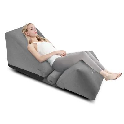Hot Sale Inflatable Triangular Cushion Inflatable Lounge Comfort Chair for Home