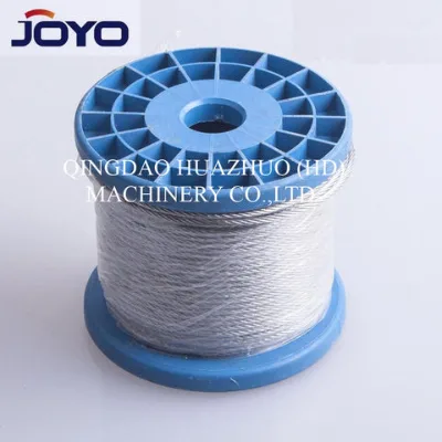 Galvanized steel wire rope, 6x7+FC structure, size from 2mm to 50mm