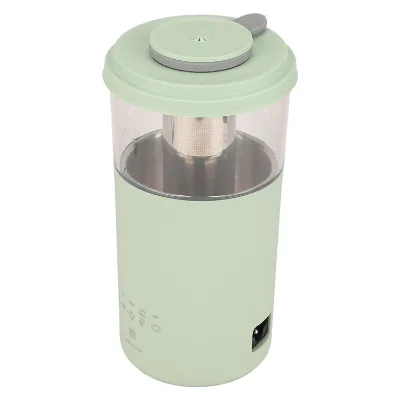 Electric Milk Frother 350ml Magnetic Stirring Heating Small Portable Electric Milk Foamer Coffee Frother