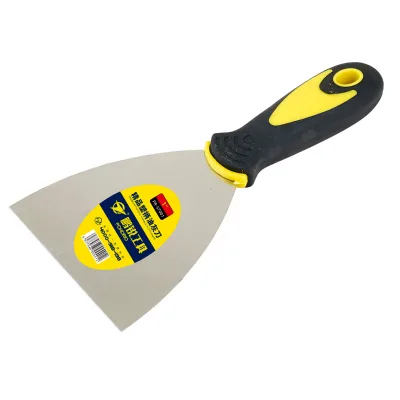 Industrial Grade Plastic Handle Stainless Steel Blade Putty Knife Scraper Tool for Painting Wall Repair Construction