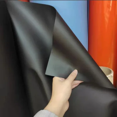 Manufacturer Foggy Matte Black Blue Grey Color Thermoplastic Polyurethane Sheet TPU Film for Air Inflatable Seat Cushion