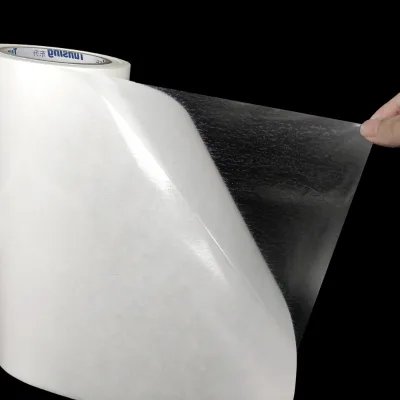 TPU Hot Melt Film  Polyurethane Soft High Stretch TPU Hot Melt Film DS3412 for Seamless Lingerie Integrated Bra Lamination