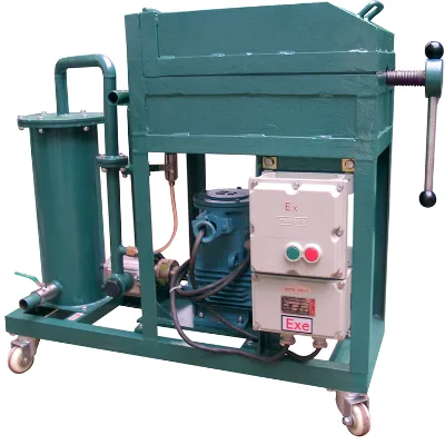 MEIHENG LY Series Hot Selling Pressure Type Plate and Frame Waste Oil Filter Machine