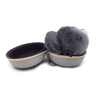 Portable Travel Neck Pillow Bag Compact Carrying Case Compresses Pillow to Half Its Original Size