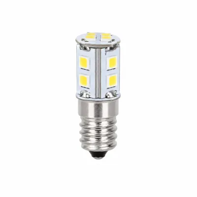 E10 LED Bulb DC5V High CRI Mini LED Lamp, Small Corn Light for Instrument, Refrigerator, Sewing Machine Light Replacement