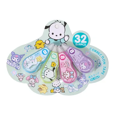 Top Selling Cute Portable Stationery Tape With Anti-Slip Design Decorative Pen Daily Use Made Durable Plastic Correction Tape
