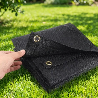 Direct Factory Wholesale HDPE Breathable Polyester 150GSM UV Resistant Sun Shade Sail Canopy for Beach Pool Garden Outdoor Use