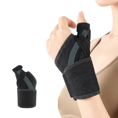 Wrist Protector Comfortable Breathable Adjustable Thumb Joint Fixed Support Sports Finger Protector