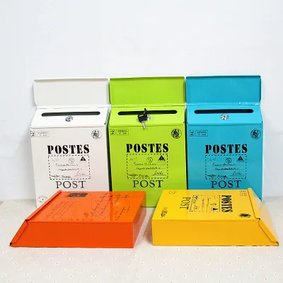 Mailbox Post,tin Mail Box With Powder Coating,outdoor Post Box
