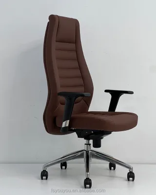 Lasting Brown Looking High Back Manager Boss Office Chair