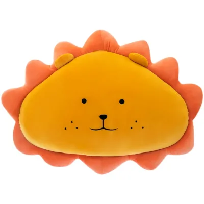 Cute Custom Weighted Plush Lion Stuffed Toy Pillow Doll Soft Animal Dino Plush Toys