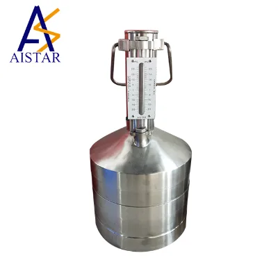 Durable 20L Handheld Measuring Can with Iron Case for Oil Station