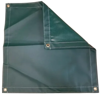 PVC Coated Polyester Tarpaulin Flame Retardant Tear Resistant Waterproof Cover for Outdoor Furniture Car Awning