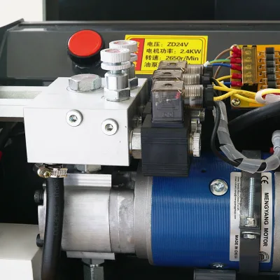 New 24V 2200W DC Flying Wing Vehicles Hydraulic Power Unit with Fresh Hydraulic Cylinder