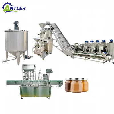 200Kg Automatic Complete Hazelnut Spread Production Line with Fully Stainless Steel CE Certificate