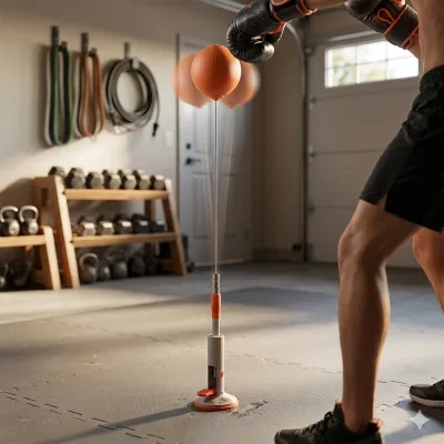 PU Punching Bag Stand Ball Speed Bag Gear Trainer Portable Inflation Workout Kit Boxing KDST GH2400
