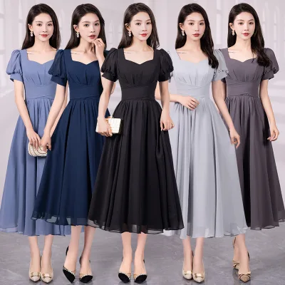 Evening Dress 2025 Banquet Socialite Party Slimming Dresses