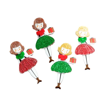 HONEY New Acrylic Handmade Fashion Autumn Winter Unisex Gift Brooch for Party Wedding Engagement