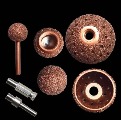 Tire Repair Grinding Head 25*50mm Tungsten Steel Tire Repair Grinding Head Buffing Head Tapered Cylinder Sphere