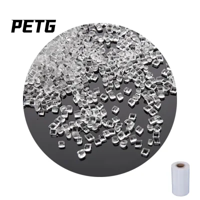 WKAI High-transparency PETG Plastic Chips Raw Material Pet Resin Bottle Grade for Thermoforming Processes
