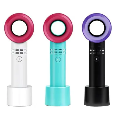 USB Lash Fan for Premium Eyelash Easy to Clean Bladeless for Safety Extension Korean PBT Fiber With Best Quality Private Label
