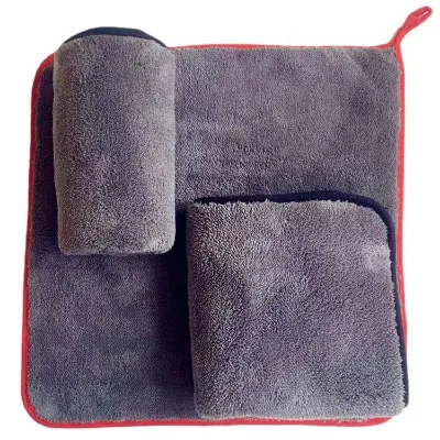 Professional 1200gsm ultra Thick Plush Car Drying Towels Soft Microfiber Lint Free Car Towels