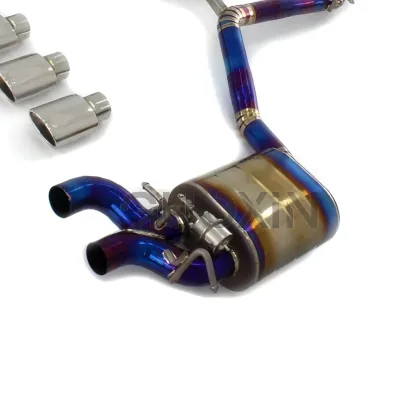 Titanium Alloy Catback Exhaust for Ben-z C63 C63S AMG W205 2015~2022 Exhaust Pipes
