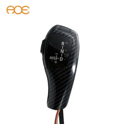 New LHD Automatic Black Carbon Silver LED Gear Shift Knob for E39 E53 E60 E46 E63 E81 E84 E88 E90 E92 E83 E85 E86 Z4