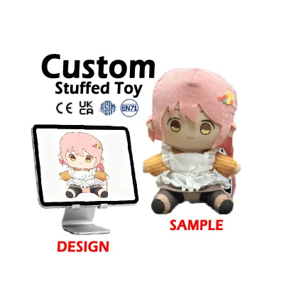 Custom Made 10cm 25cm 35cm Plush Idol Doll Custom Anime Figure Plush Doll Stuffed Toys Plush Korea Kpop Star Doll Plush Toy