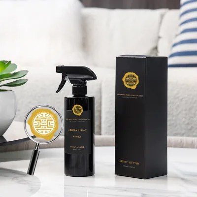 Factory 500ml Black White Luxury Home Fragrance Spray Fragrance Spray in Rooms
