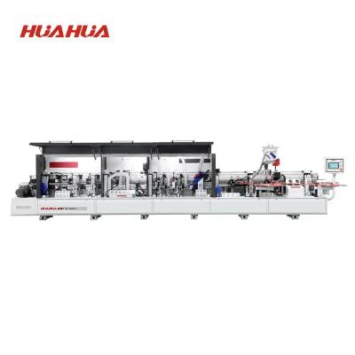 HUAHUA HH-486RLK Small Panel Auxiliary Feeding Narrow Panel Edge Banding Machine With Corner Rounding
