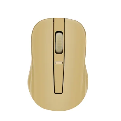 2.4GHz Mini Gaming Style Wireless Optical Mouse for PC LED Backlit USB Wired Interfaces Slim Design Battery Powered for Desktops