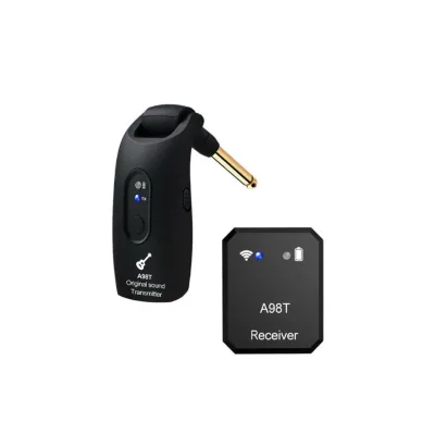 A98T 2.4G Headphone Monitor Bass Transmit Sound Recording Guitar Multifunction Transmitter Receiver