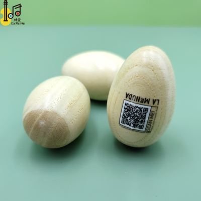 Wholesale Montessori Music Wooden Rattle Rock Maracas Baby Favors Maracas